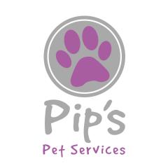 Pawprint logo for Pips Pet Services